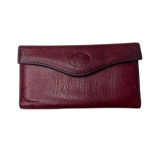 Buxton Heiress Clutch Wallet Top Grain Cowhide Leather Black u Coin Purse CC Slo